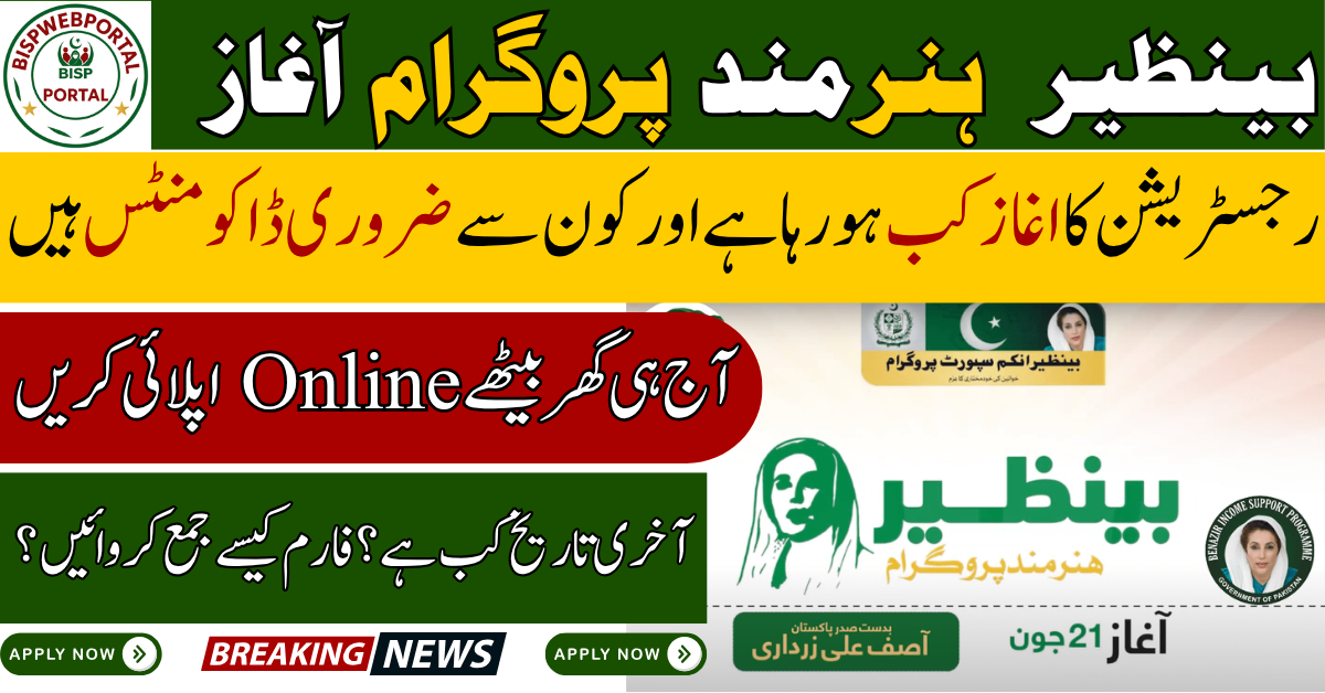 Benazir Hunarmand Programe