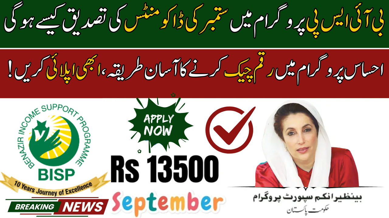 BISP Ehsaas Payment